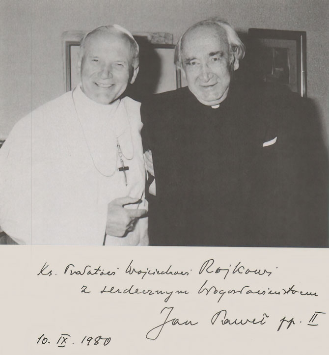 Two years later the VISITOR became POPE JOHN PAUL II