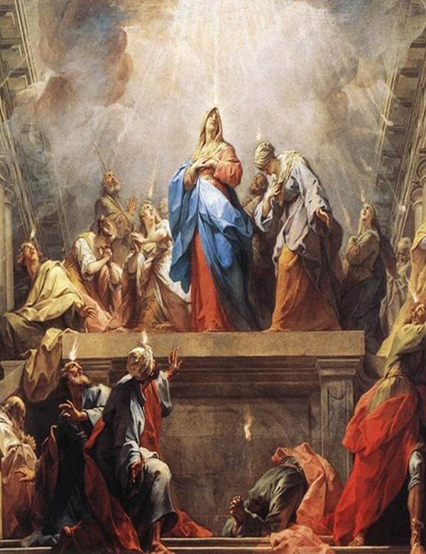Come, Holy Spirit, fill the hearts of the faithful and kindle in them the fire of your love.